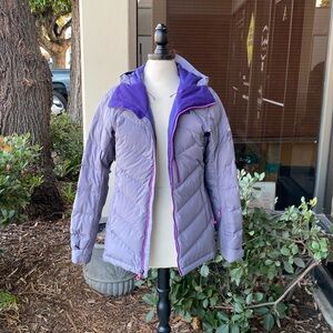 The North Face- woman’s, purple, down jacket. Size M